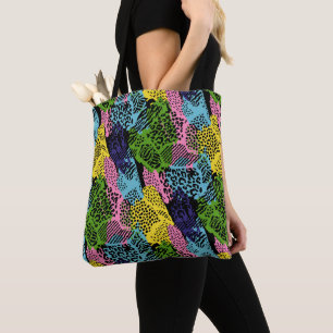 Pastel Safari Animal Print Tygkasse