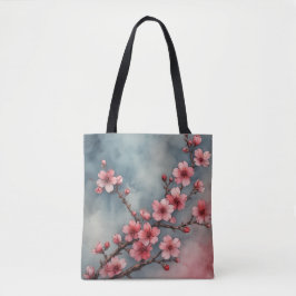 Pastel Sakura Dreams Tote Bag Tygkasse