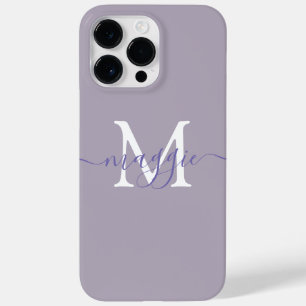 Pastel Script Monogram Fodral-Mate iPhone 14 Pro M