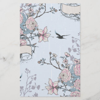 pastel shabby chic brevpapper