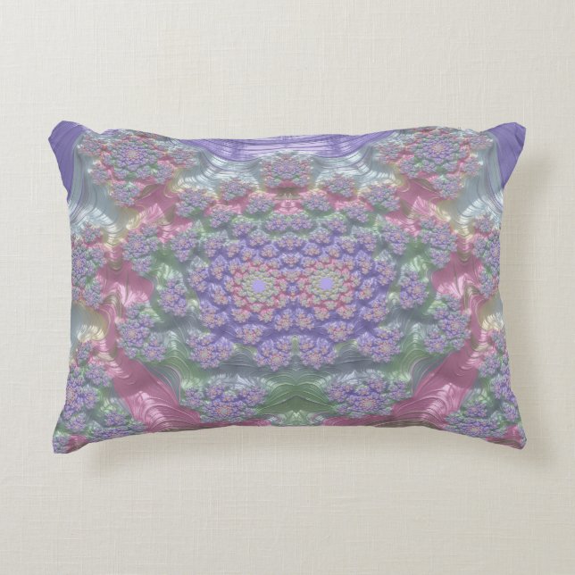 ~ PASTEL SHADES ~ Fractal Design ~ Original ~ Prydnadskudde (Framsidan)