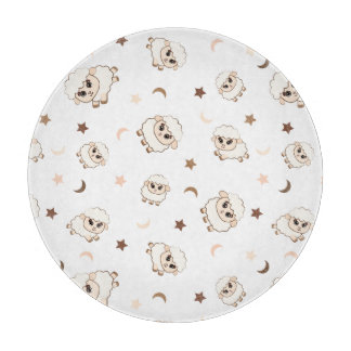 Pastel Sheep Mönster