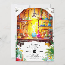 Pastel Simple Roligt Scientist Birthday