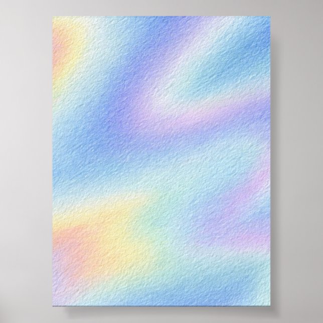 Pastel Sky Drift Poster (Framsidan)