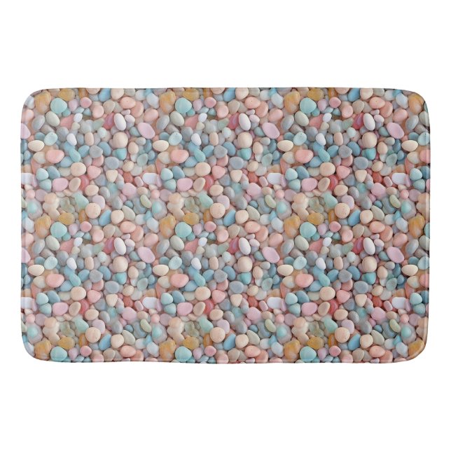 Pastel Småstens Bath Mat Badrumsmatta (Framsidan)