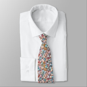 Pastel Småstens Neck Tie Slips