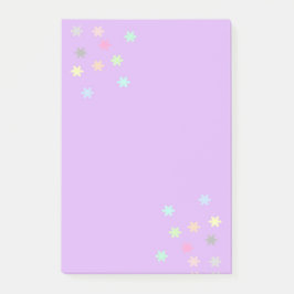 Pastel Snöflingor Post-it® Notes Post-it Block