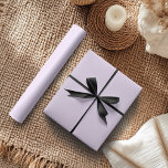 Pastel Soft Lilac Solid Färg | Klassisk Elegant Presentpapper<br><div class="desc">Pastel Soft Lilac Solid Färg | Klassisk | ELEGANT | TRENDIG | SNYGGT | Papper presentationsform</div>