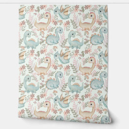 Pastel Söta dinosaurs