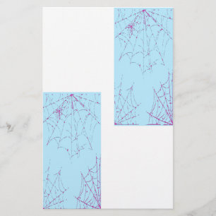 Pastel-Spindelnät Brevpapper