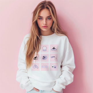 Pastel Spooky Cute Goth Aesthetic Sweatshirt T Shirt