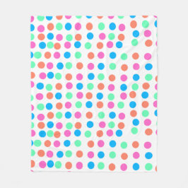 Pastel Spots från vår Fleecefilt