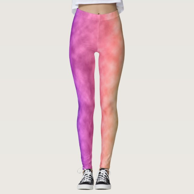 Pastel Stratification Leggings (Framsida)