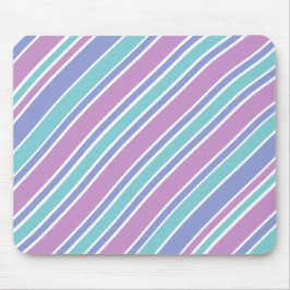 Pastel Stripe Mönster Musmatta