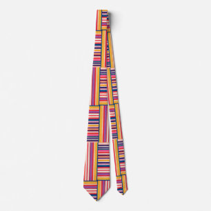 Pastel Stripe Mönster Slips