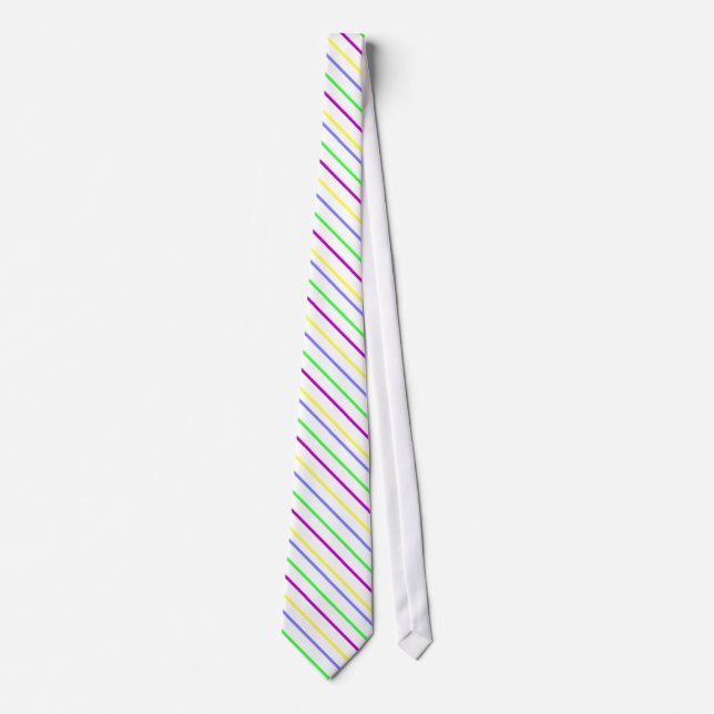 Pastel Stripe Tie Slips (Framsida)