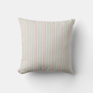 pastel stripes pattern kudde