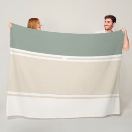 Pastel Stripes Variation 2 – Simple and Sleek Fleecefilt