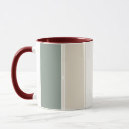 Pastel Stripes Variation 2 – Simple and Sleek Mugg