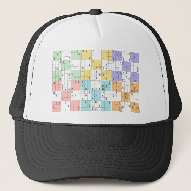 pastel sudoku keps (Framsida)