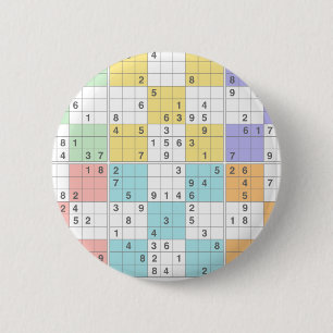 pastel sudoku knapp
