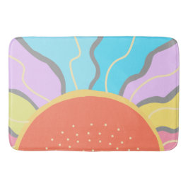 Pastel Sunrise Badrumsmatta