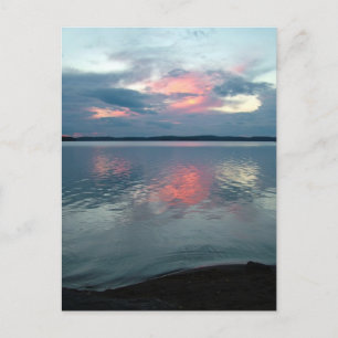 Pastel Sunset anpassningsbar vycard Vykort