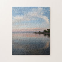 Pastel Sunset på Sjö Ontario