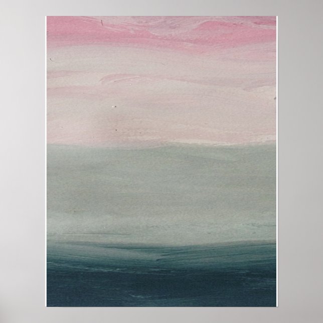 Pastel Sunset Poster (Framsidan)