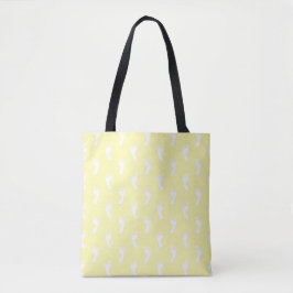 PASTEL SUNSHINE GULT MED TINY WHITE BABY FOT TYGKASSE