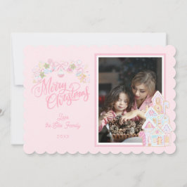 Pastel Sweet Holiday Treats Kort