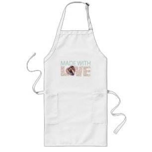 Pastel Sweethearts Valentine Candy Hearts Apron Långt Förkläde