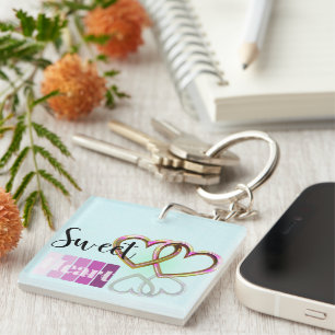 Pastel Swehoney Acrylic Keychain