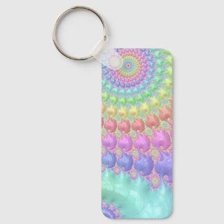 Pastel Swirl - nyckelkedja Nyckelring