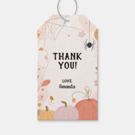 Pastel Tack Halloween-favoriter Presentetikett