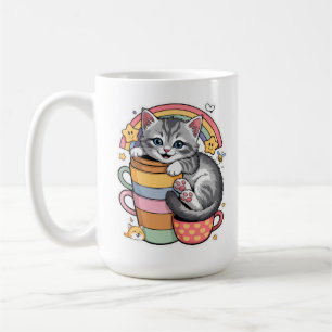 Pastel Tassar & Rainbow Sips Kaffemugg