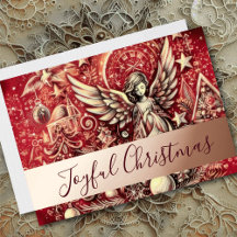 Pastel Teckning Red jul Angel