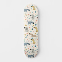 Pastel Terrazzo Funny Cute Hund Mönster