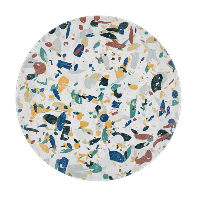 Pastel Terrazzo: Modern Abstrakt Mönster. (Framsidan)