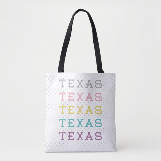 Pastel Texas, Texas, Texas Tygkasse (Framsida)