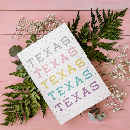Pastel Texas, Texas, Texas Vykort
