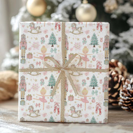 Pastel the Nutcracker jul Ballet Decoupage Presentpapper