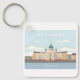 Pastel Travel, katedral i Helsingfors Nyckelring