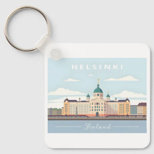 Pastel Travel, katedral i Helsingfors Nyckelring