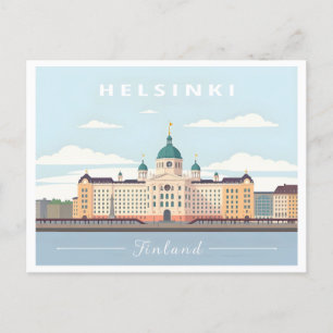 Pastel Travel, katedral i Helsingfors Vykort