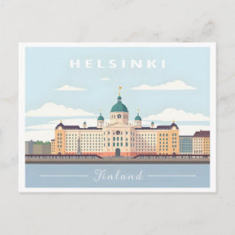 Pastel Travel, katedral i Helsingfors Vykort