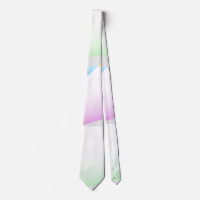 Pastel Triangles Neck Tie Slips (Framsida)