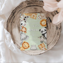 Pastel Tropical Vild Jungle Safari Animals