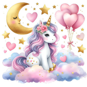 Pastel Unicorn Presentpapper