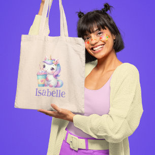 Pastel Unicorn Tygkasse